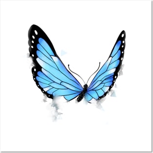 Blue Morpho Posters and Art
